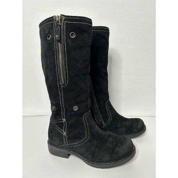 Manas Design Perlita Black Leather Fold down Fur Lined Boots EU 36 - Picture 6 of 10